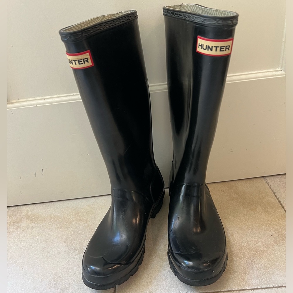 Hunter Original Tall Gloss Rain Boots